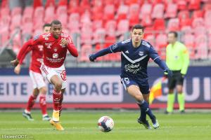 Hatem Ben Arfa, le meneur de jeu des Girondins de Bordeaux.