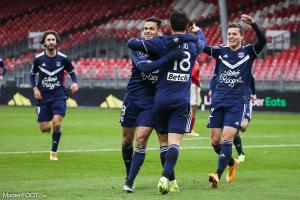Célébration des joueurs de Bordeaux