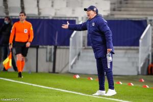Jean-Louis Gasset, l'entraîneur des Girondins de Bordeaux.