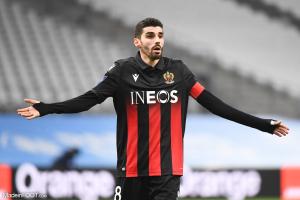 Pierre Lees-Melou, le milieu de terrain de l'OGC Nice.