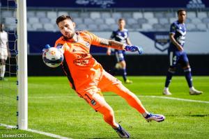 Benoît Costil, le gardien de but des Girondins de Bordeaux.