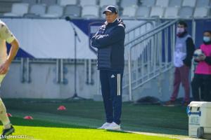 Jean-Louis Gasset, l'entraîneur des Girondins de Bordeaux.