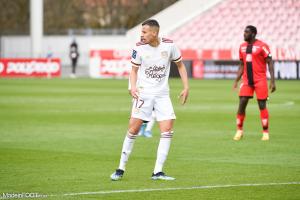 Mehdi Zerkane, le milieu de terrain des Girondins de Bordeaux.