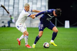 Hwang Ui-jo, l'attaquant des Girondins de Bordeaux.