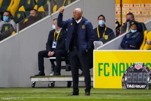 Antoine Kombouaré, l'entraîneur du FC Nantes.