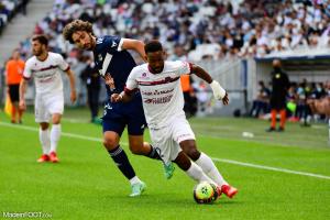 Yacine Adli, le milieu de terrain des Girondins de Bordeaux.