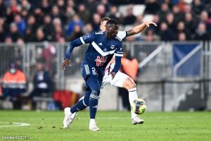 M'Baye Niang, l'attaquant des Girondins de Bordeaux.
