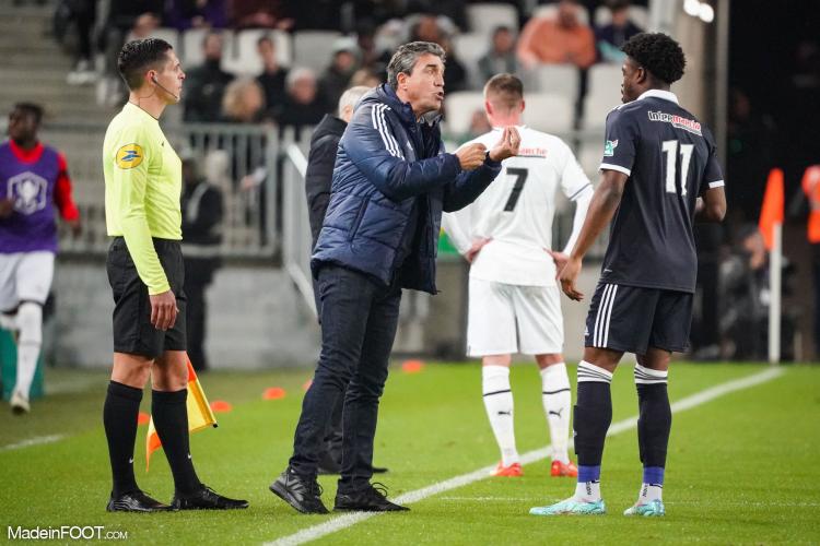 Ligue 2 - Girondins - Nîmes Olympique : la réaction à chaud du buteur Josh Maja